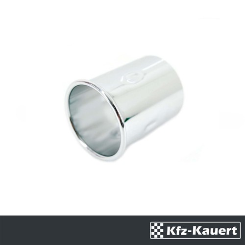 Auspuffblende chrom passend - auspuffblende,
