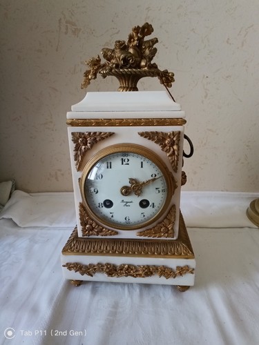 Franz pendule carrara - franz., marmor