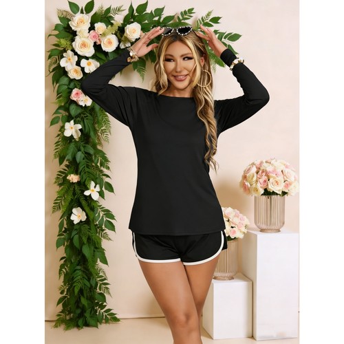 Langarm bade shirt - langarm, damen