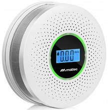 CO Melder Rauchmelder 2in1 Kohlenmonoxid Alarm Detektor Feuermelder