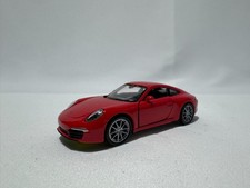 1:38 Porsche 911(991) Carrera S 2011-2019 Rot NEU Modellauto Diecast Welly