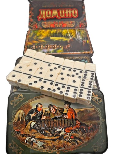 Russische spiel domino - spiel,