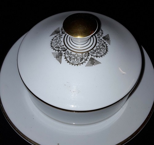 Arzberg butterdose gold dekor - arzberg,