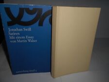 Jonathan Swift, Satiren. Mit einem Essay von M. Walser. Sammlung Insel, Band 5.
