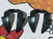 PLAYMOBIL X2 SCHWARZE KLAPPEN SCHWARZE KLAPPE REF 3958 3988 4303 4304 4508 9015