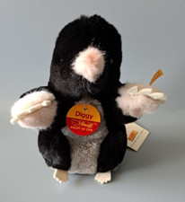 Steiff Diggy Maulwurf 071768 stehend K/F/S Anhänger 14cm