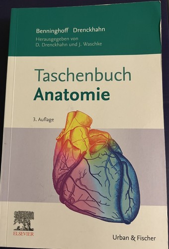 Taschenbuch anatomie von - taschenbuch,