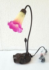 Stilarts Tiffany Stand Tisch Lampe Tischlampe Tischleuchte Jugendstil 42x17cm