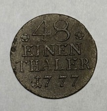 1/48 Taler, Altdeutschland Preußen 1777 ss
