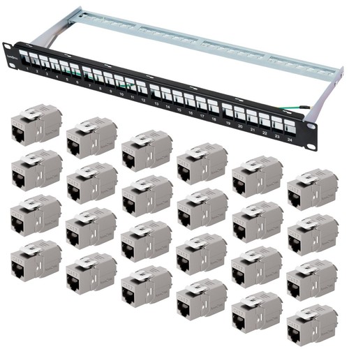 Patchpanel cat7 - 19",