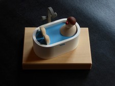 Björn Köhler Sonderedition,Figur in Badewanne ,300 Stück limitiert, unbenutzt