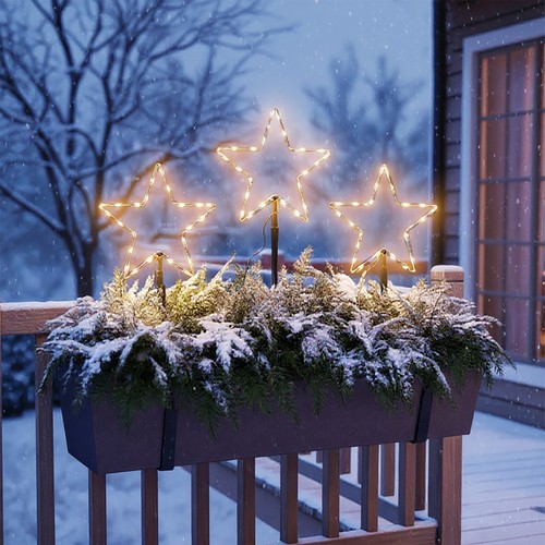 Led garten stecker sterne - led,