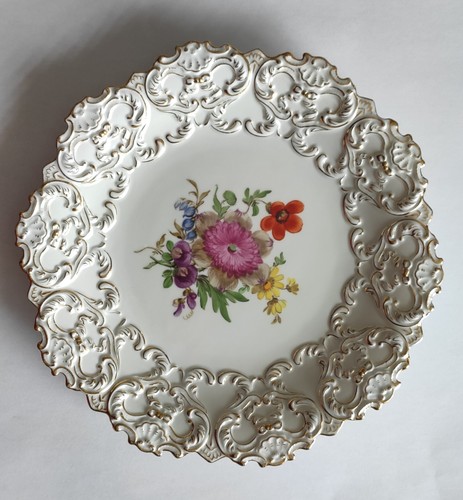 Meissen prunkteller a1118 - meissen,