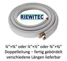 Kältemittelleitung 3 8 - kältemittelleitung, 1/4"+3/8"