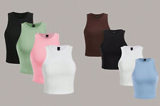 Damen Tank Top  Basic crop