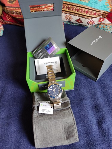 Certina action diver - certina-ds,