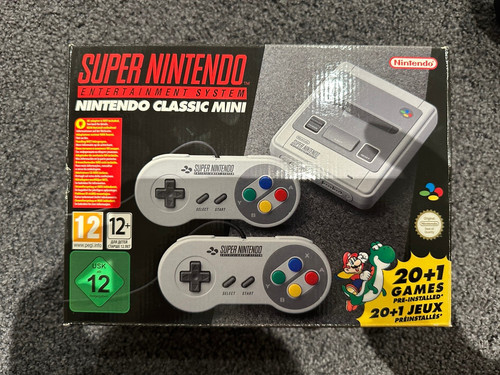 Nintendo classic mini snes - nintendo,