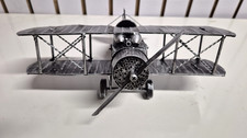Deko flugzeug aus metall - flugzeug,