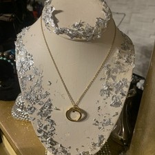 Cartier Kette, Stahl, Goldfarben