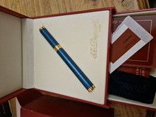 St Dupont Lady Shantung saphir