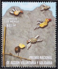 Mexiko 2654 2011 Nationalpreis Für Freiwillige Und Solidarische Aktion MNH
