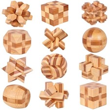 Holz Puzzle, Denkspiele