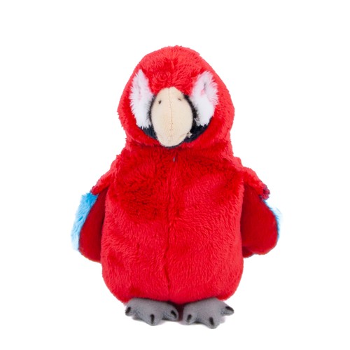 Kuscheltier papagei rot cm - papagei,