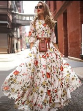 Romantisches Ibiza Sommerkleid