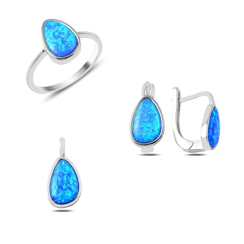 Opal stein 925 silber - &,