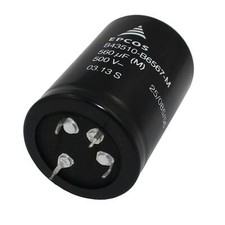 Pin elko kondensator radial - 4-pin,