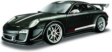 Bburago Porsche 911 GT3 RS 4.0 (schwarz, Maßstab 1:18) Modellauto Sportwagen