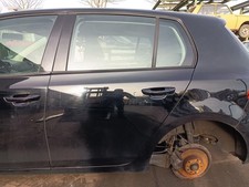 VW Golf VI 6 Limo orig Tür hinten links L041 Schwarz Bj 2009