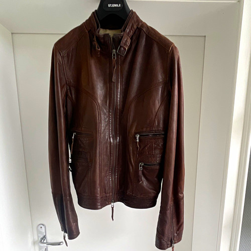 Massimo dutti damen lederjacke - damen,