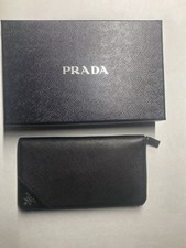 Prada Geldbörse Saffiano Leder Unisex Mit Echtheitszertifikat