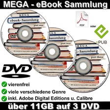Ebook MEGA Sammlung auf 3 DVD