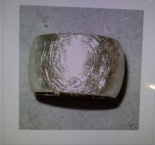 Designer BRILLANT Bandring Eismattiert 0,13 carat, Handarbeit, auch in Gelbgold