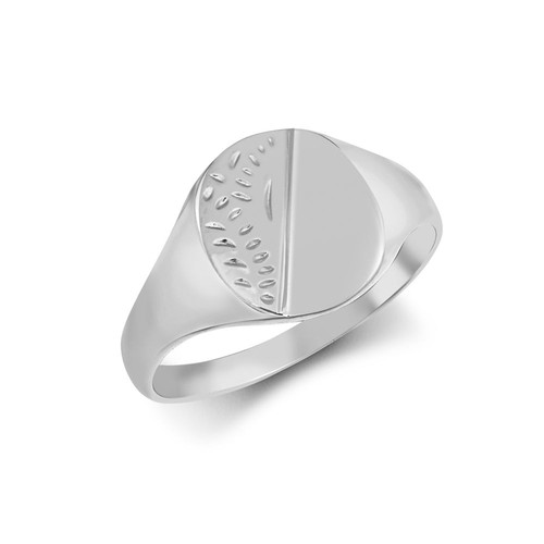 Ring sterling silber oval - sterling,