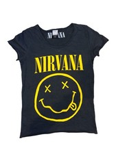 Nirvana T Shirt Damen Fan Tshirt Band Shirt S