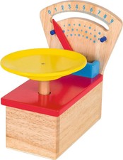 Waage 12,6 x 15,2 x 17,2 cm, Holz, per Stück goki 51576 Deutsch 2025