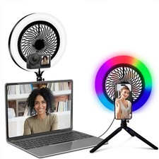 10" Ringlicht + Lüfter