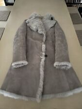 MARC CAIN Shearling Toscana-Lammfellmantel Grau