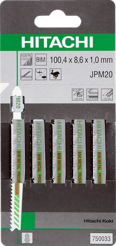 Hitachi stichsägeblatt jpm20 - stichsägeblatt,