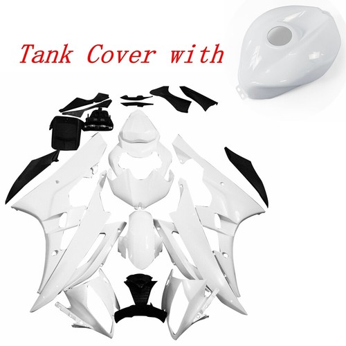 Unpainted fairings kit tank - fairings, +tank