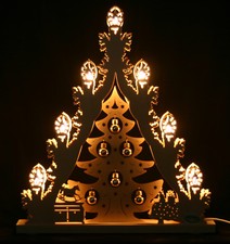 LED 3D-Schwibbogen Spitze