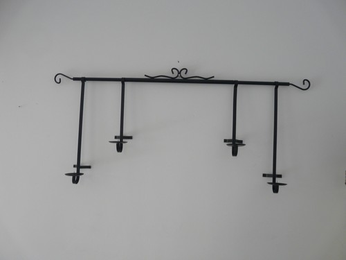 Großer wandkerzenhalter aus - wandkerzenhalter,