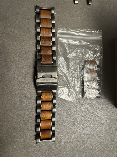 Holzkern uhrenarmband 22mm uhr - uhrenarmband,