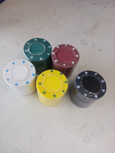 Poker chips token 5 sealed - poker,