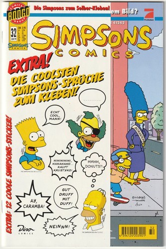 Simpsons comics 32 - #32, +
