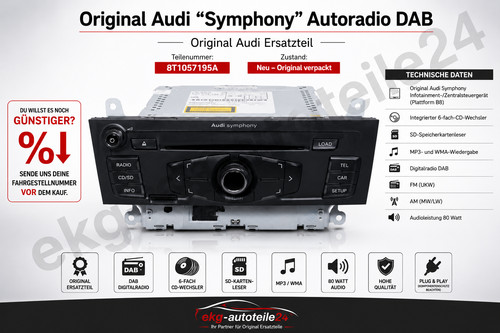Original audi symphony dab - audi,