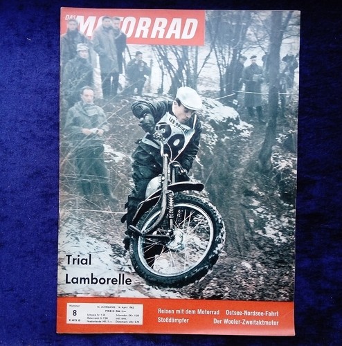 Motorrad 1962 honda 125 - 8/1962,,